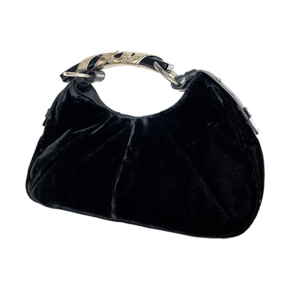 YSL Black Small Velvet Moombasa