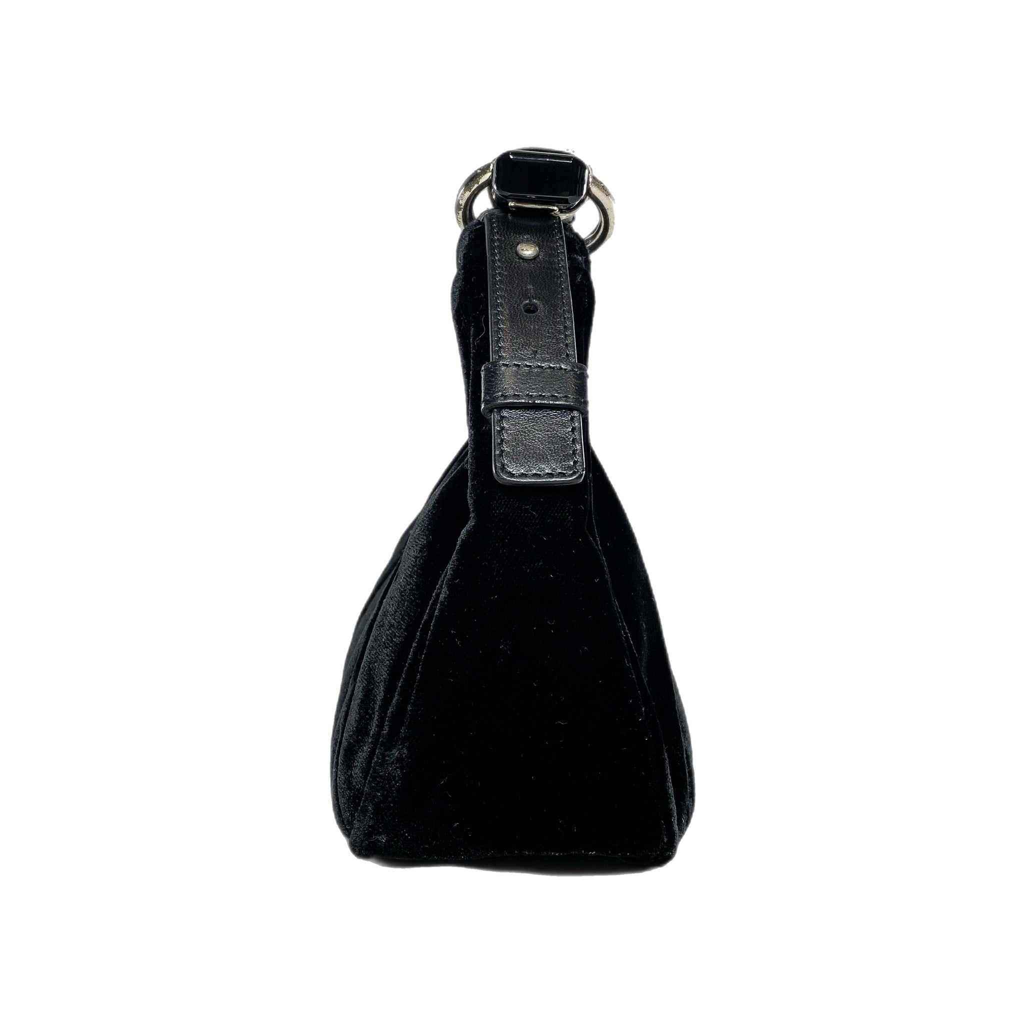 YSL Black Small Velvet Moombasa