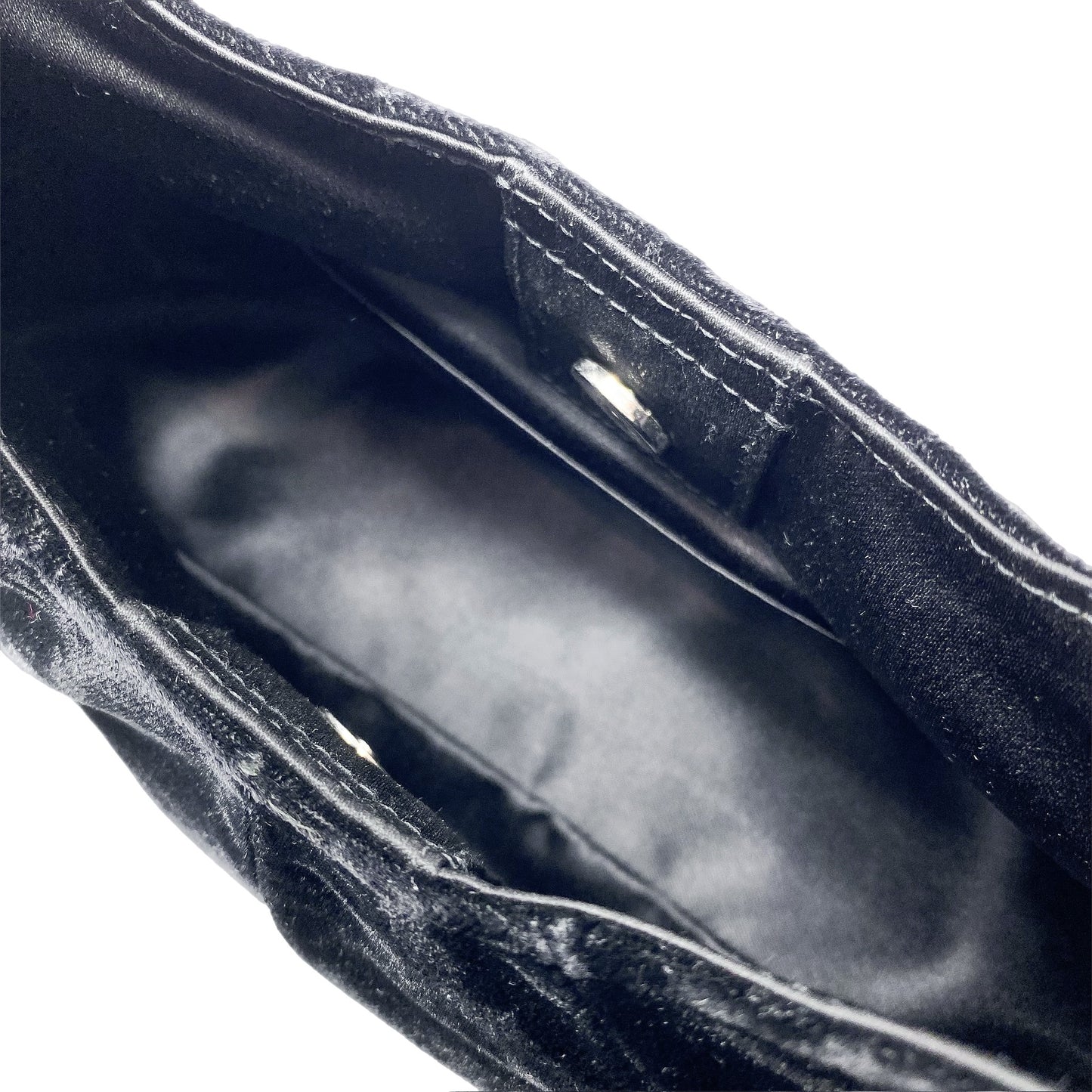 YSL Black Small Velvet Moombasa