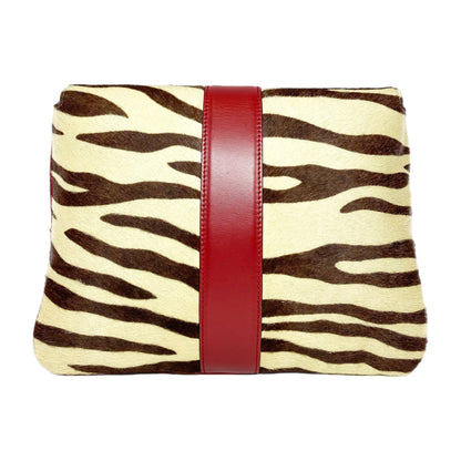 Gucci Arli Tiger Print Pony Hair Messenger Bag