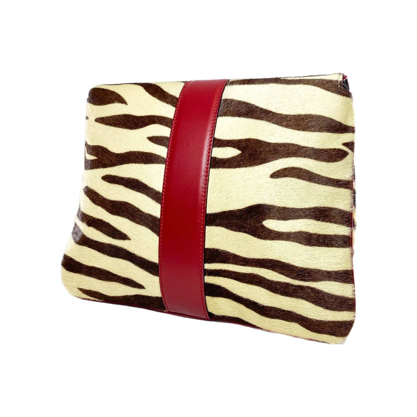 Gucci Arli Tiger Print Pony Hair Messenger Bag