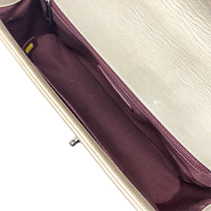 Chanel Beige New Medium Chained Boy Flap Bag