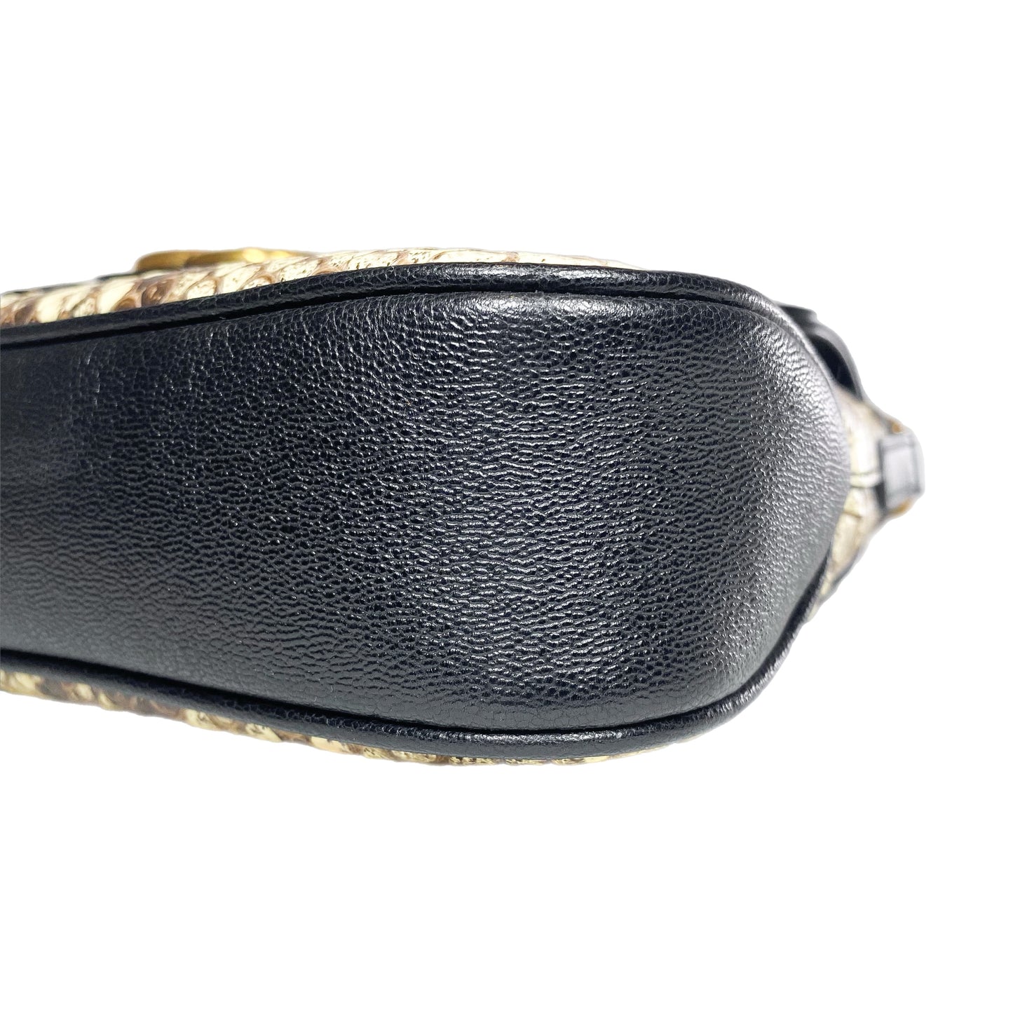 Gucci Python GG Marmont Shoulder Bag