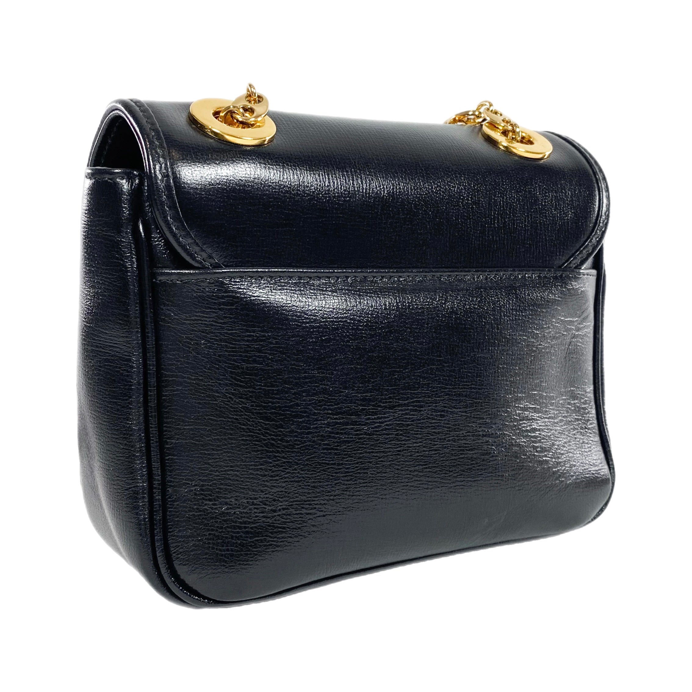 Gucci Black Mini Marina Azalea Chain Shoulder Bag Consign of the Times