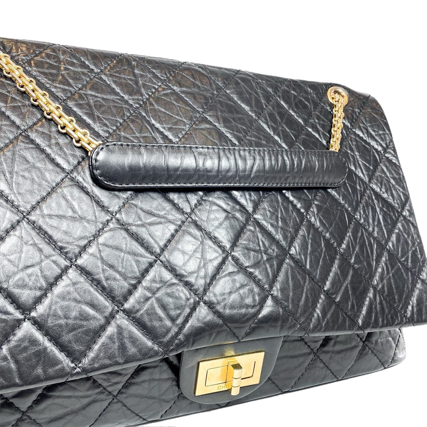 Chanel Black 2.55 Reissue Flap Bag