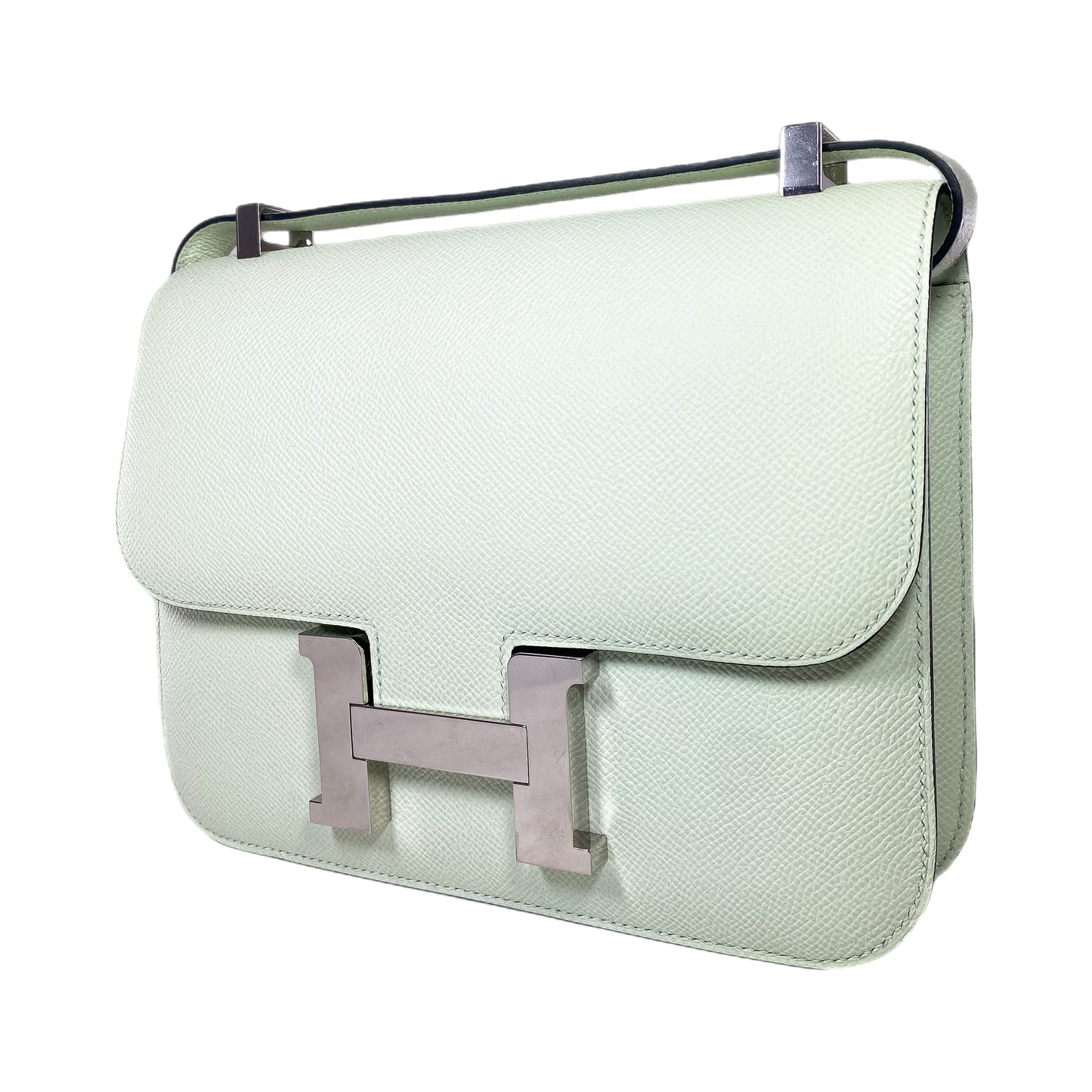 Hermes Vert Fizz Constance 24 Epsom PHW