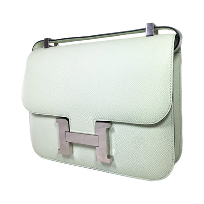 Hermes Vert Fizz Constance 24 Epsom PHW