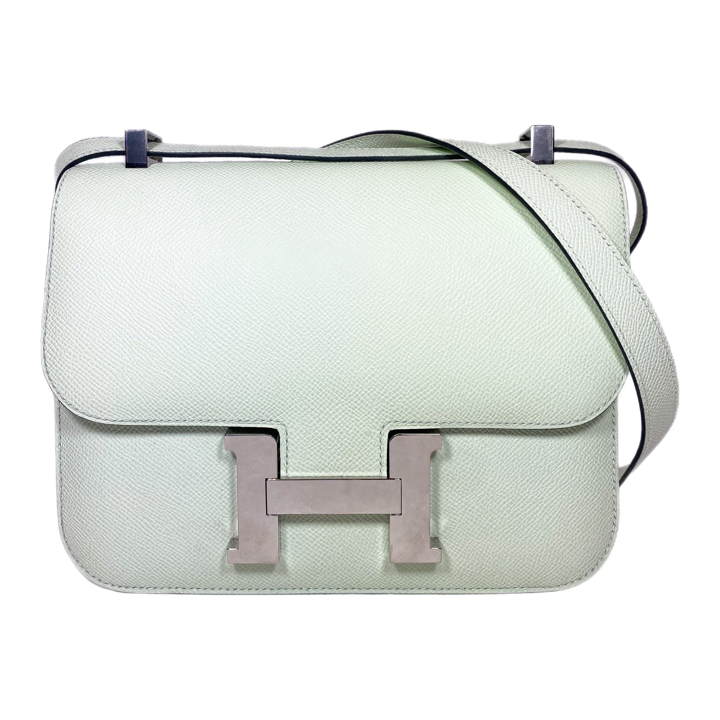 Hermes Vert Fizz Constance 24 Epsom PHW
