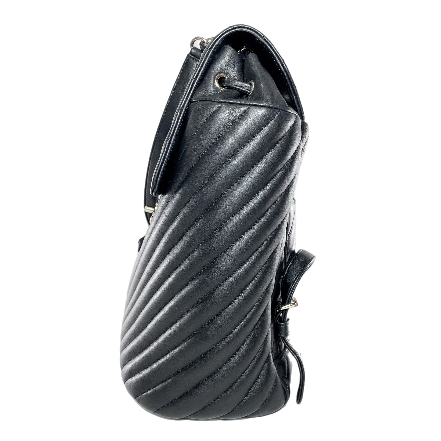 Chanel Black Chevron Urban Spirit Backpack