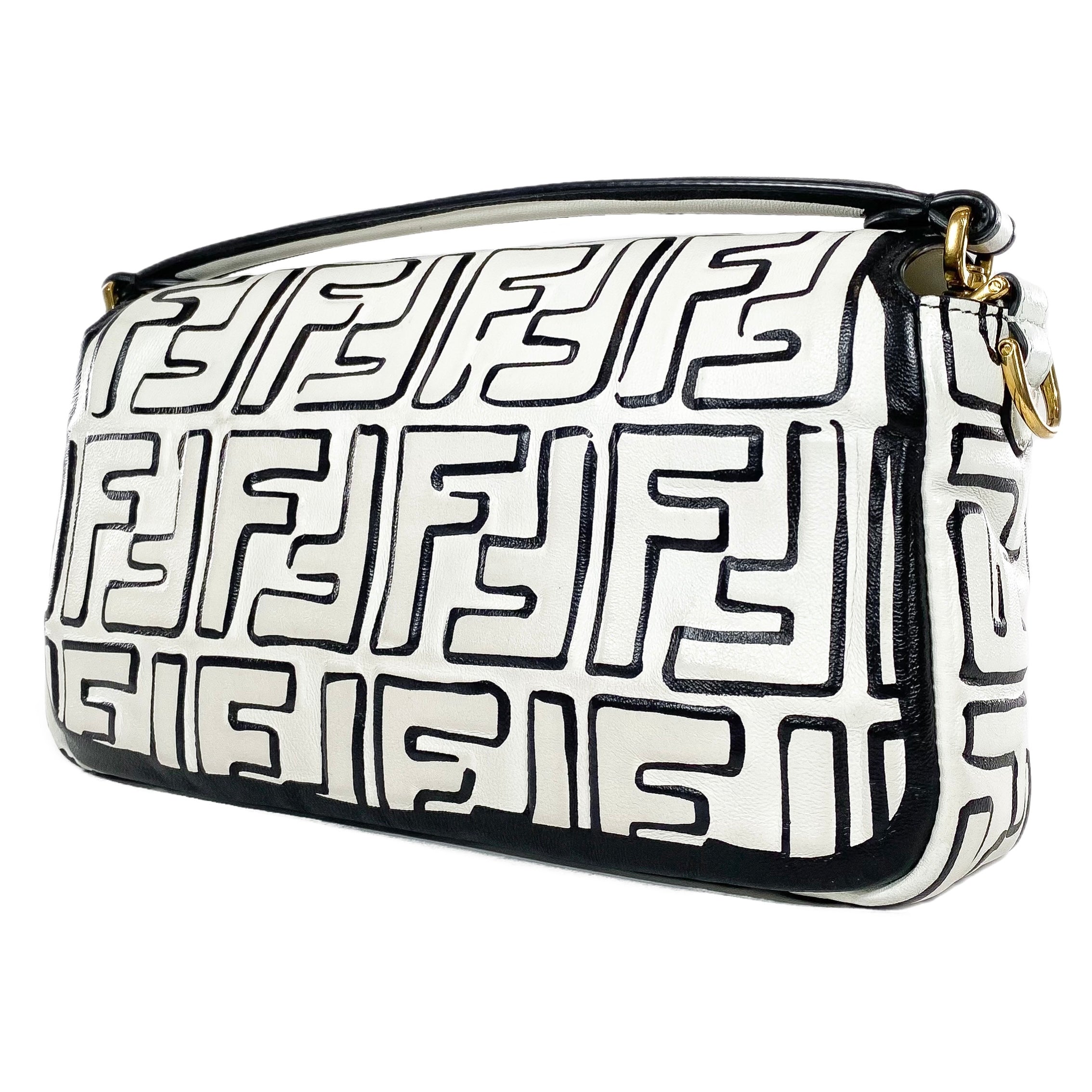 Fendi x Joshua Vides California Sky Embossed Baguette