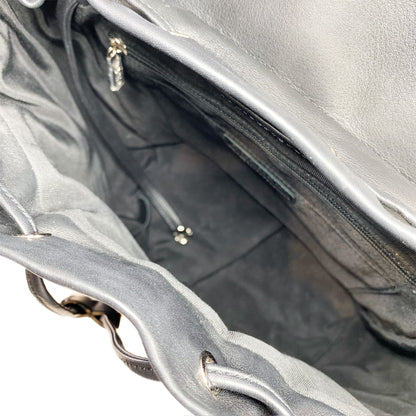 Chanel Black Chevron Urban Spirit Backpack