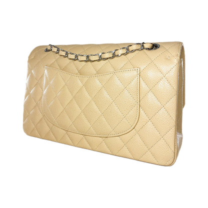 Chanel Beige Medium Classic Flap Bag