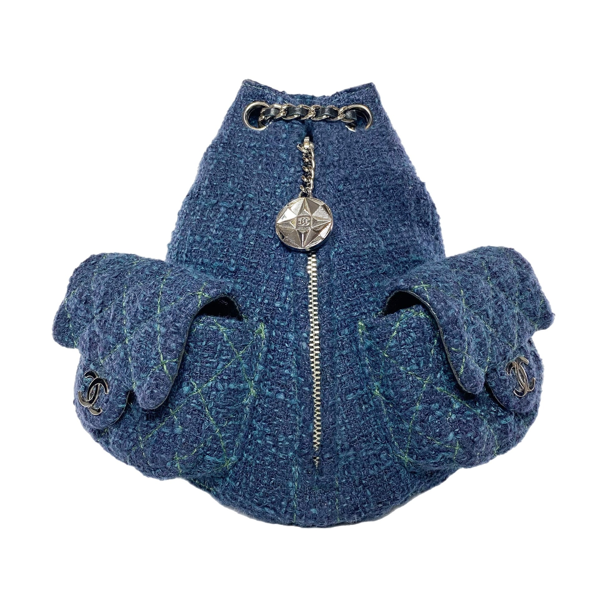 chanel mini backpack 2012 Chanel Navy Mini Backpack is Back Backpack