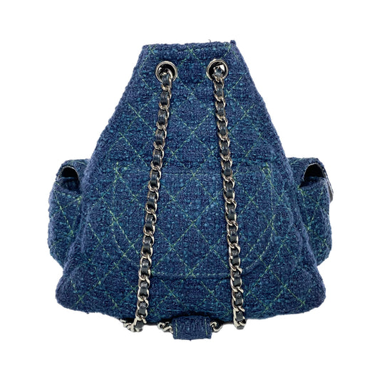Chanel Navy Mini Backpack is Back Backpack
