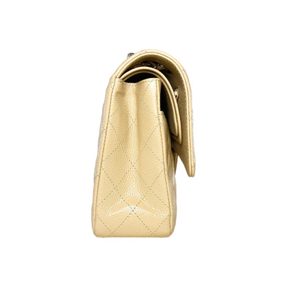 Chanel Beige Medium Classic Flap Bag