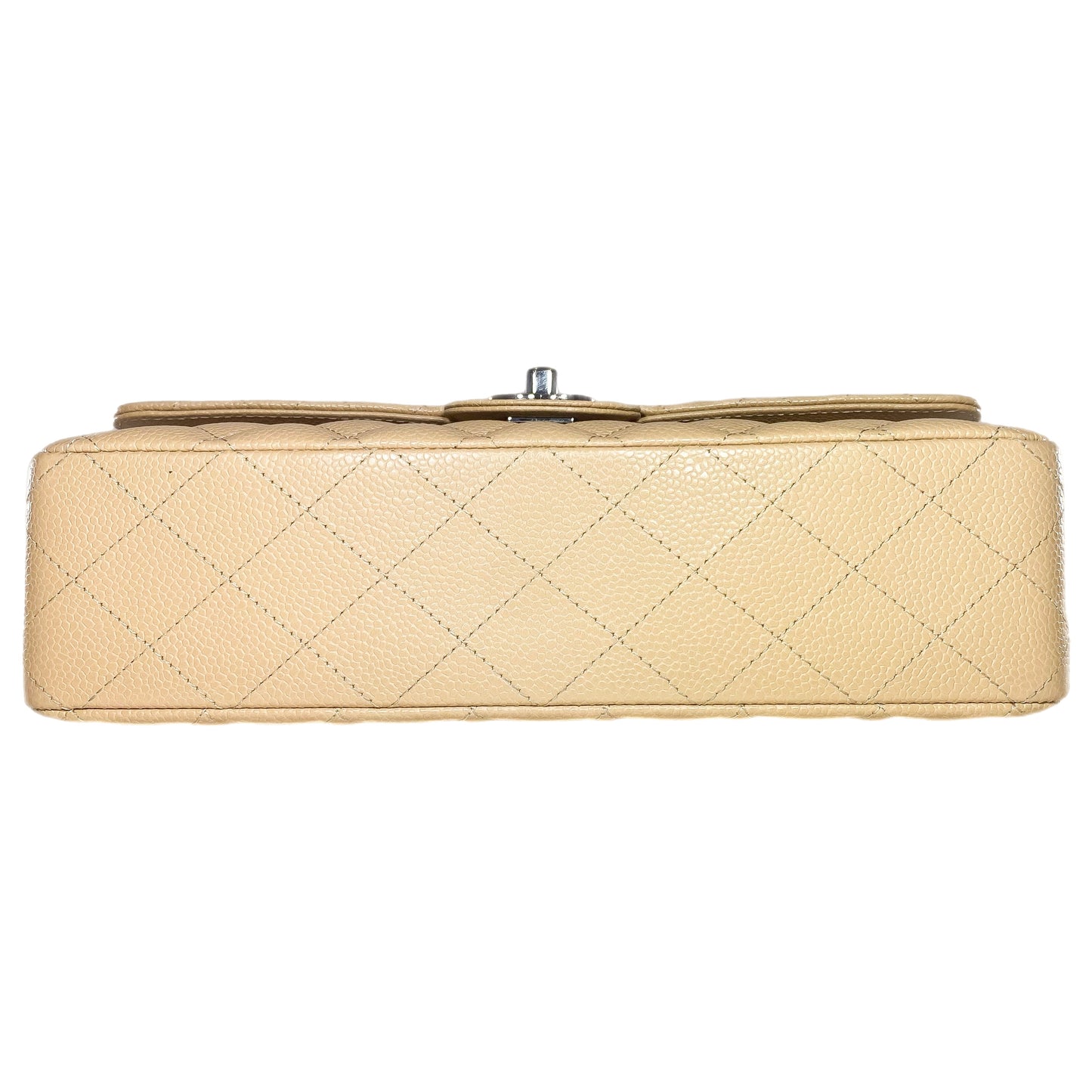 Chanel Beige Medium Classic Flap Bag