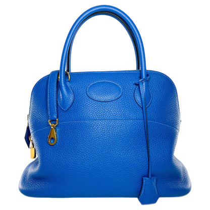 Hermes Bleu Zellige Bolide 32