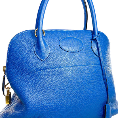 Hermes Bleu Zellige Bolide 32