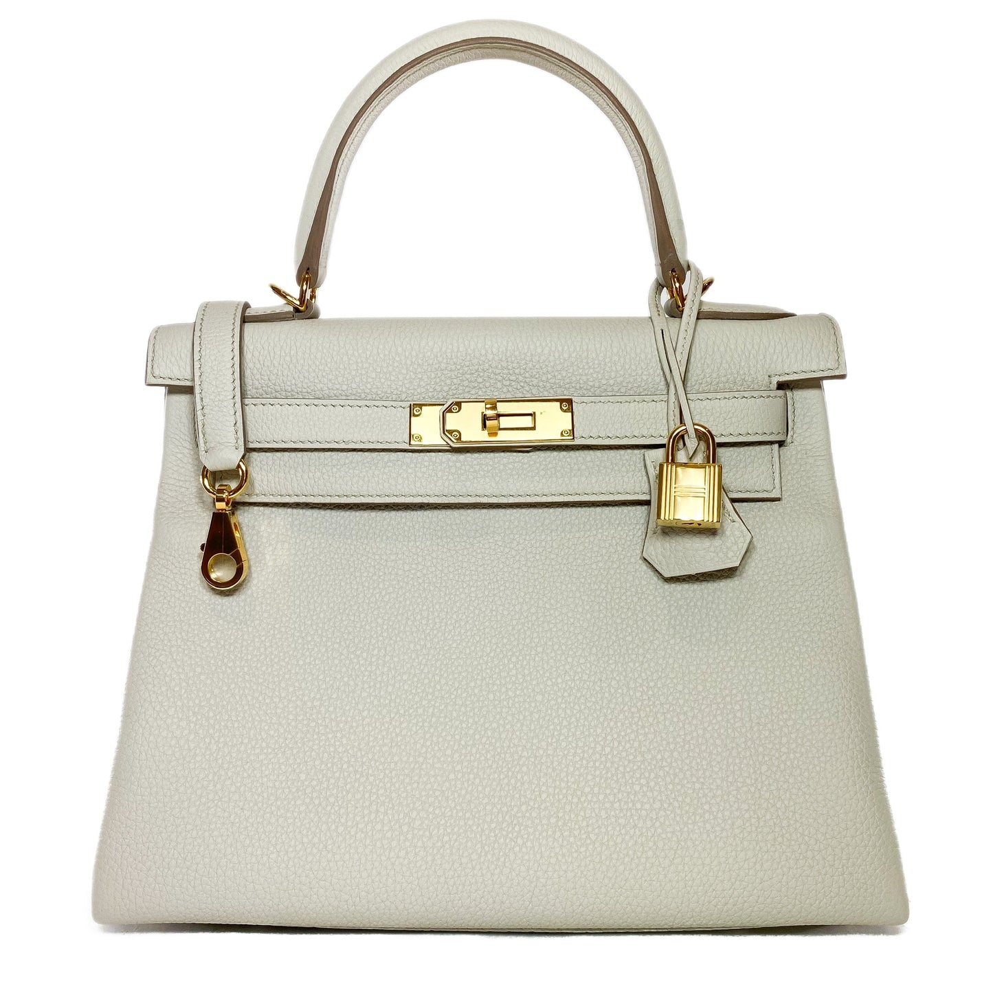 Hermes Kelly 28 Beton Togo Gold Hardware
