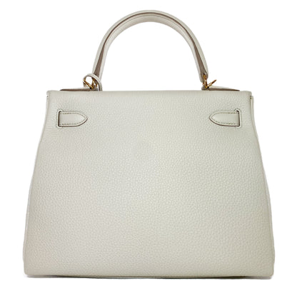 Hermes Kelly 28 Beton Togo Gold Hardware