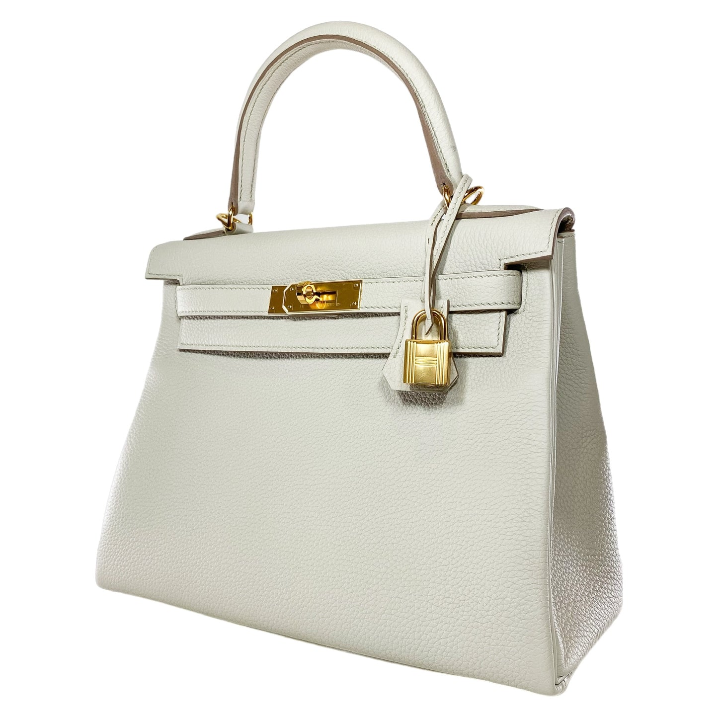 Hermes Kelly 28 Beton Togo Gold Hardware