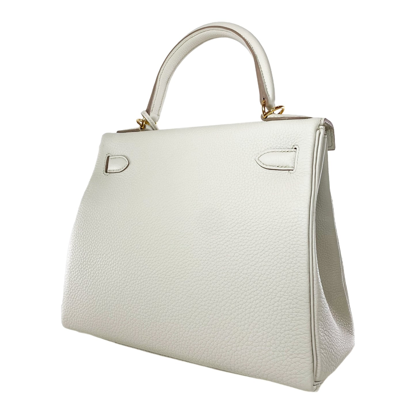 Hermes Kelly 28 Beton Togo Gold Hardware