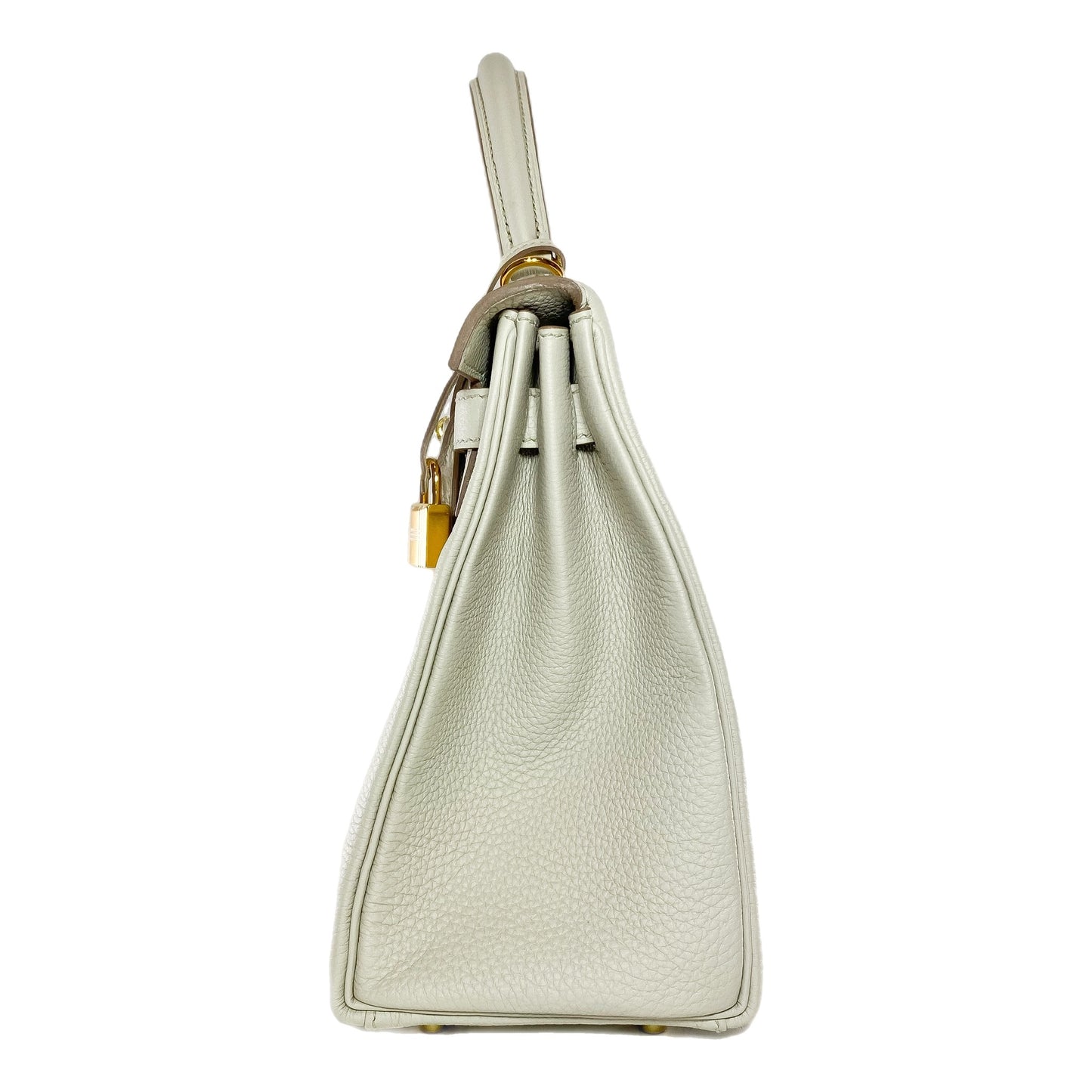 Hermes Kelly 28 Beton Togo Gold Hardware