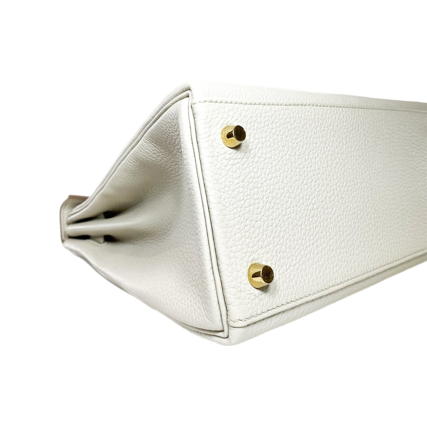 Hermes Kelly 28 Beton Togo Gold Hardware