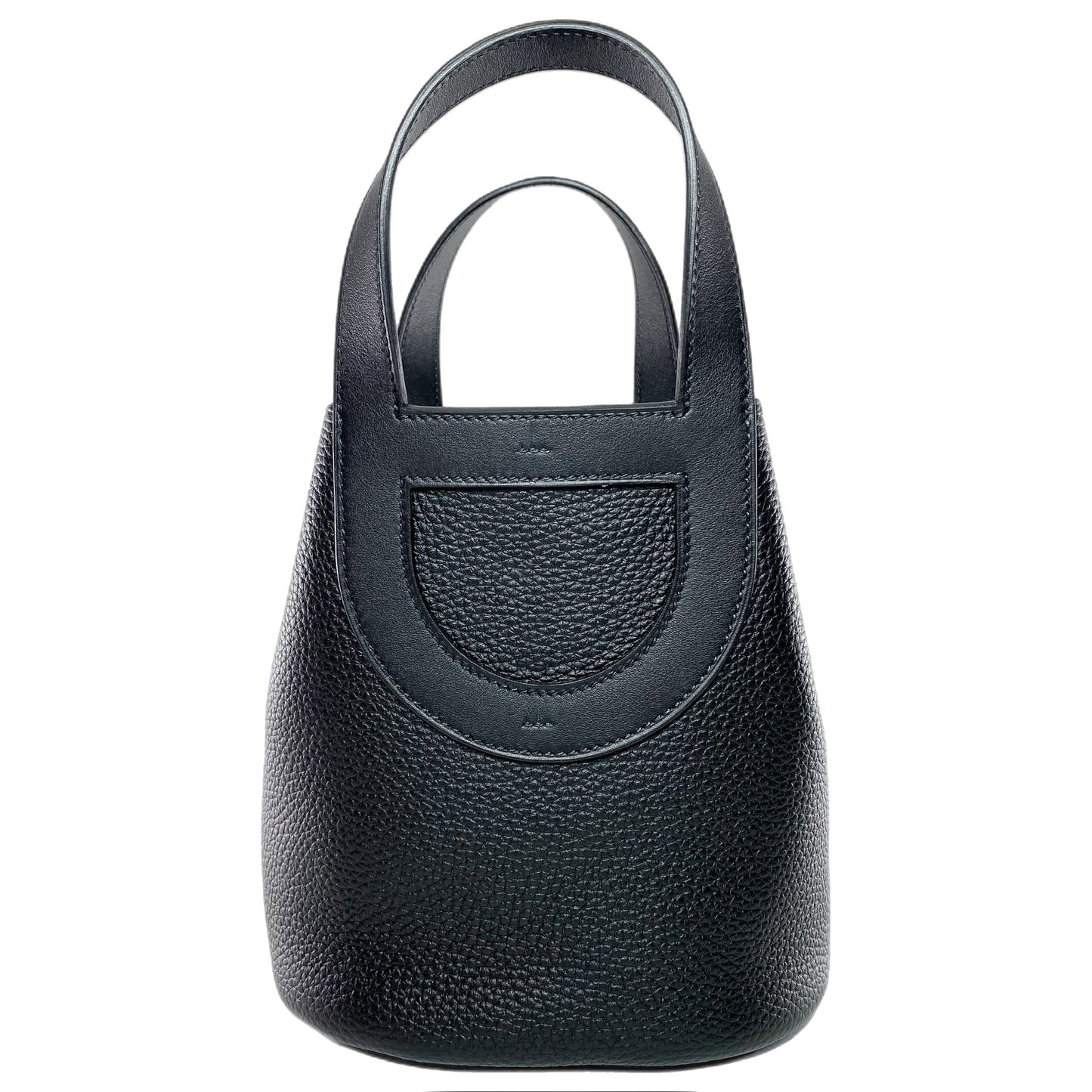 Hermes In-The-Loop 18 Black Clemence Gold Hardware