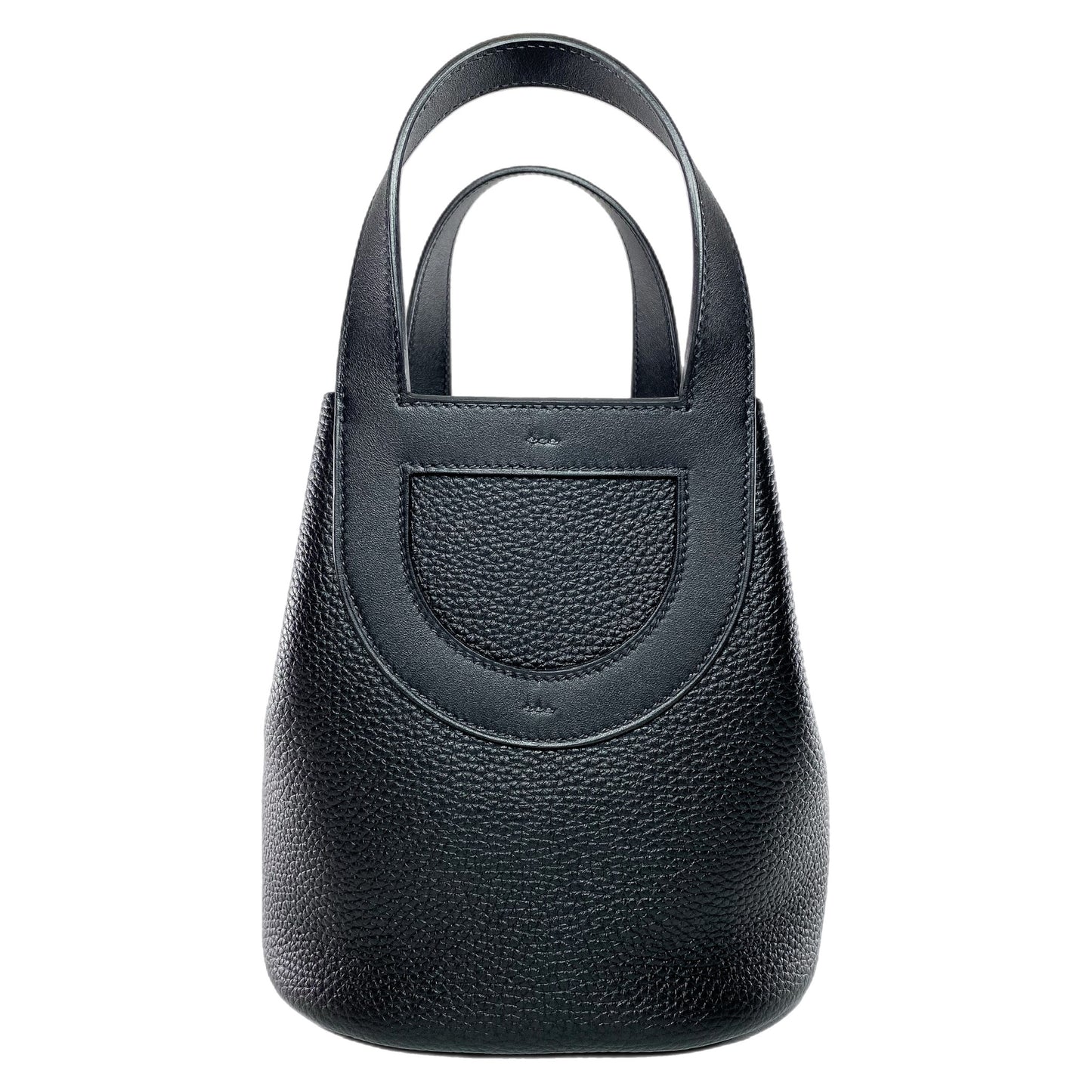 Hermes In-The-Loop 18 Black Clemence Gold Hardware
