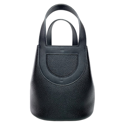 Hermes In-The-Loop 18 Black Clemence Gold Hardware