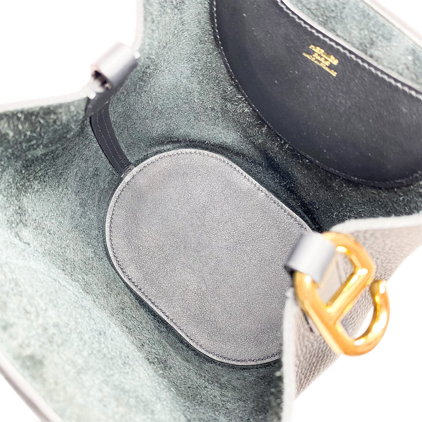 Hermes In-The-Loop 18 Black Clemence Gold Hardware