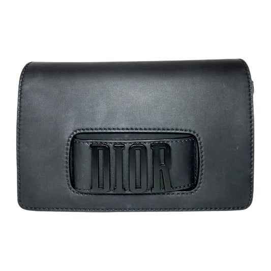 Dior Ultra Matte Black Dio(R)evolution Flap Bag