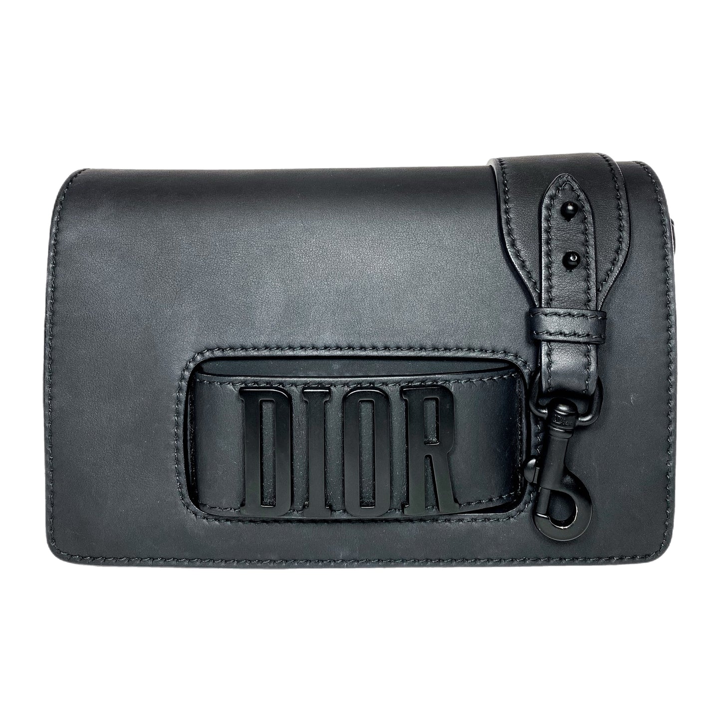 Dior Ultra Matte Black Dio(R)evolution Flap Bag