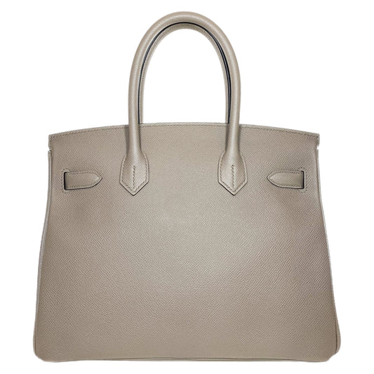 Hermes Birkin 30 Gris Asphalt Epsom Gold Hardware