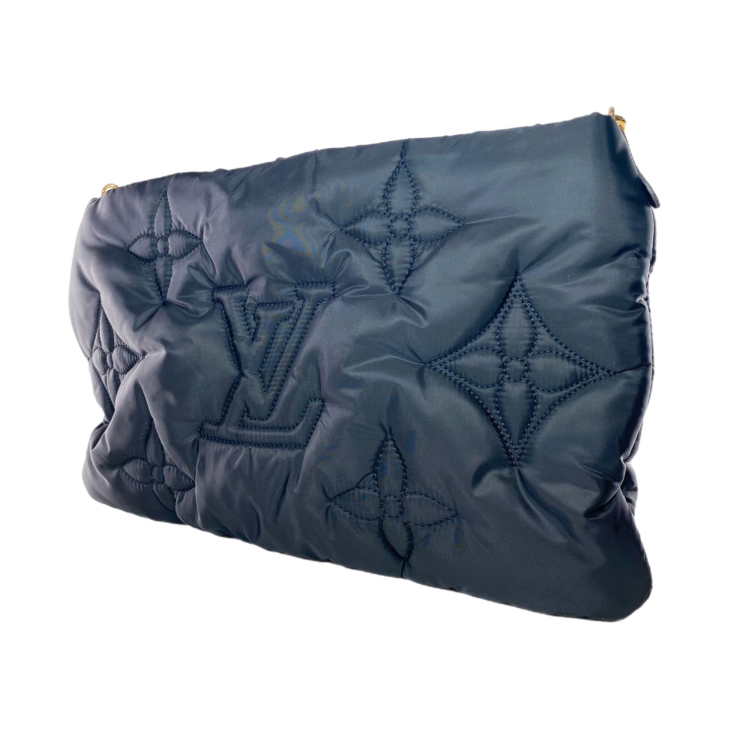 Louis Vuitton Fuchsia Black Econyl Monogram Maxi Pillow Multi Pochette