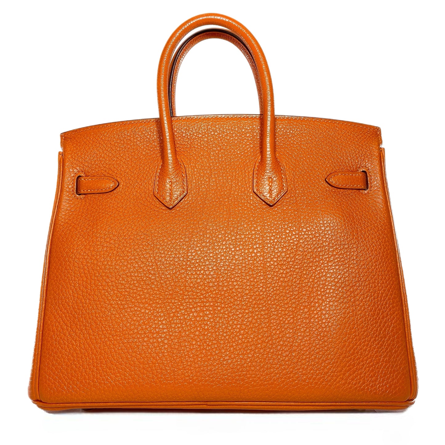 Hermes Birkin 25 Orange Togo Palladium Hardware