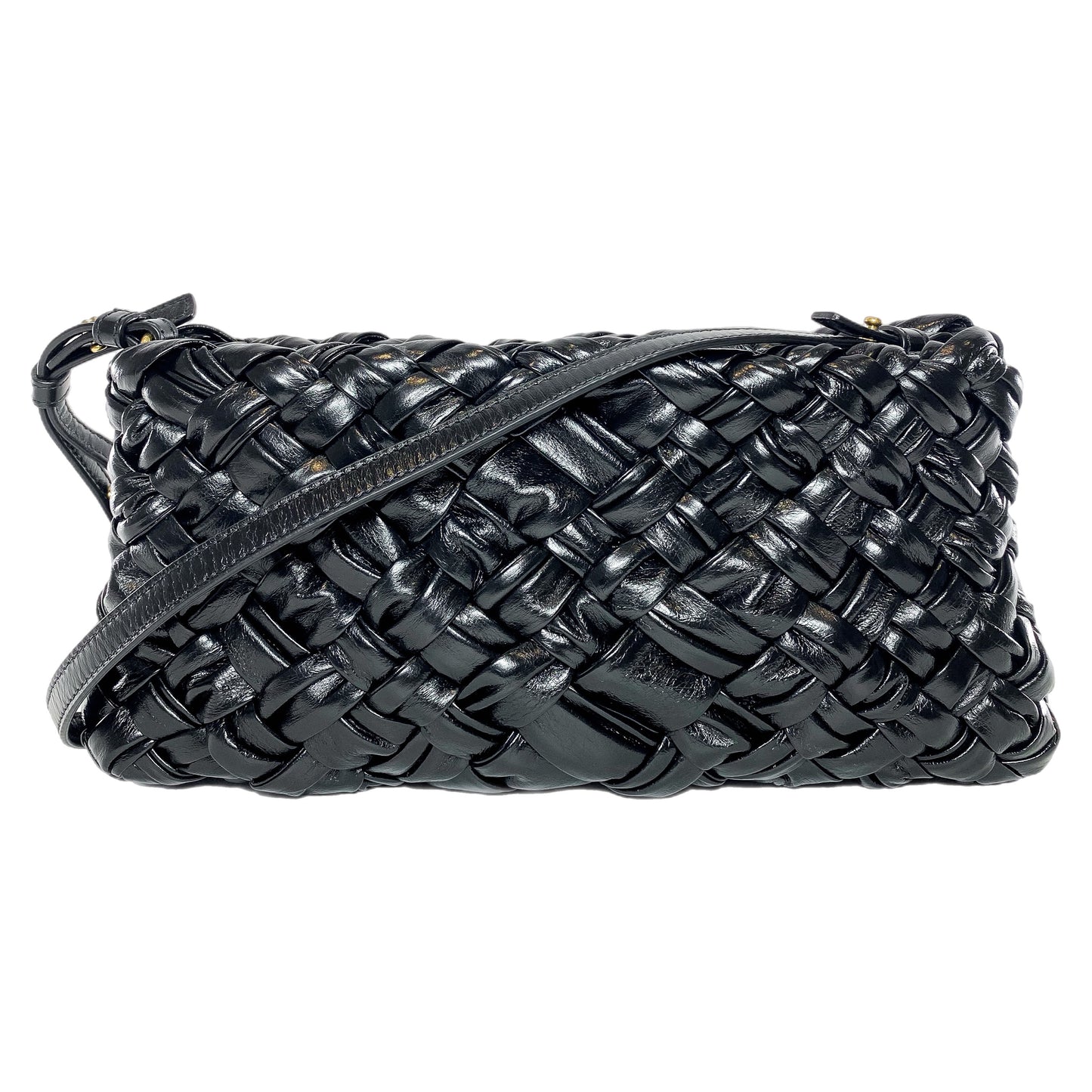 Bottega Veneta Black Kalimero Cha-Cha Shoulder bag