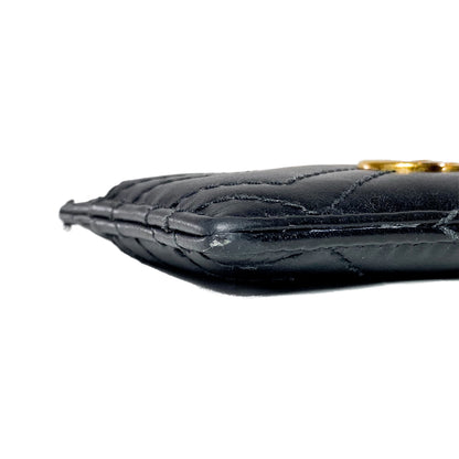 Gucci Black GG Marmont Card Case