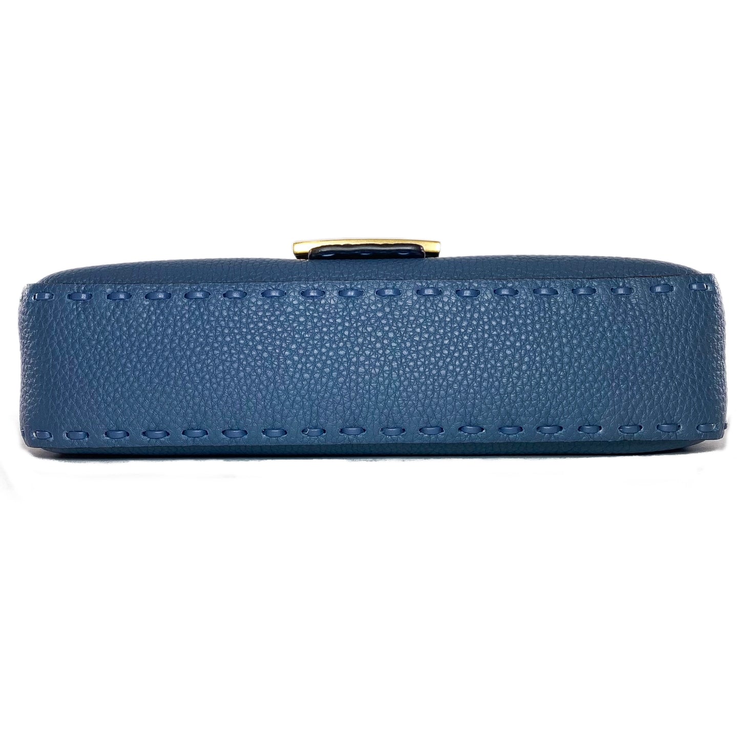 Fendi Blue Selleria Baguette