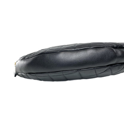 Chanel Black Quilted All About Chains Hobo Bag