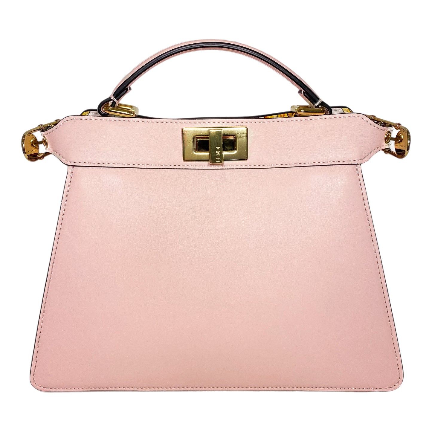 Fendi x Versace Fendace Rosa Confetto FF Baroque Small Peekaboo ISeeU