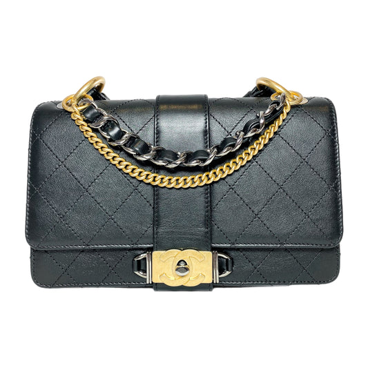 Chanel Black CC Chain Flap Shoulder Bag