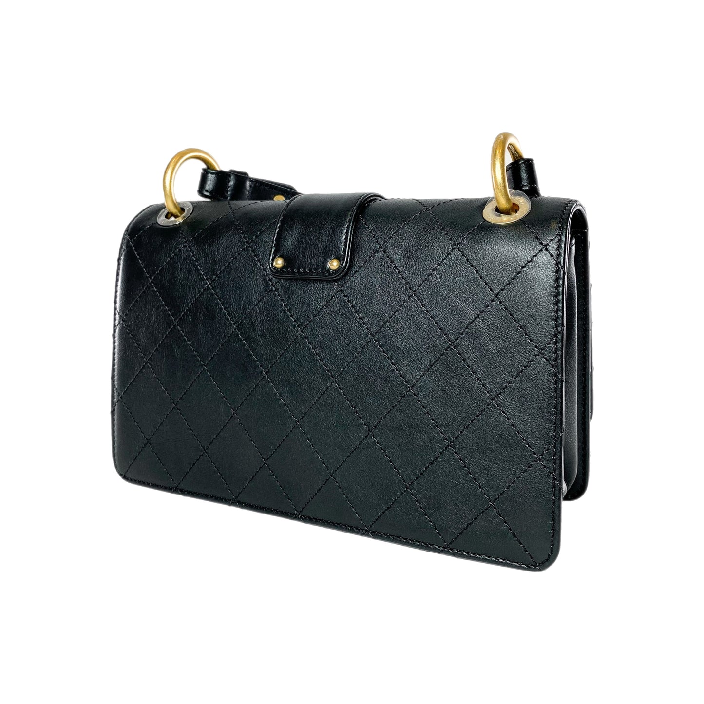 Chanel Black CC Chain Flap Shoulder Bag