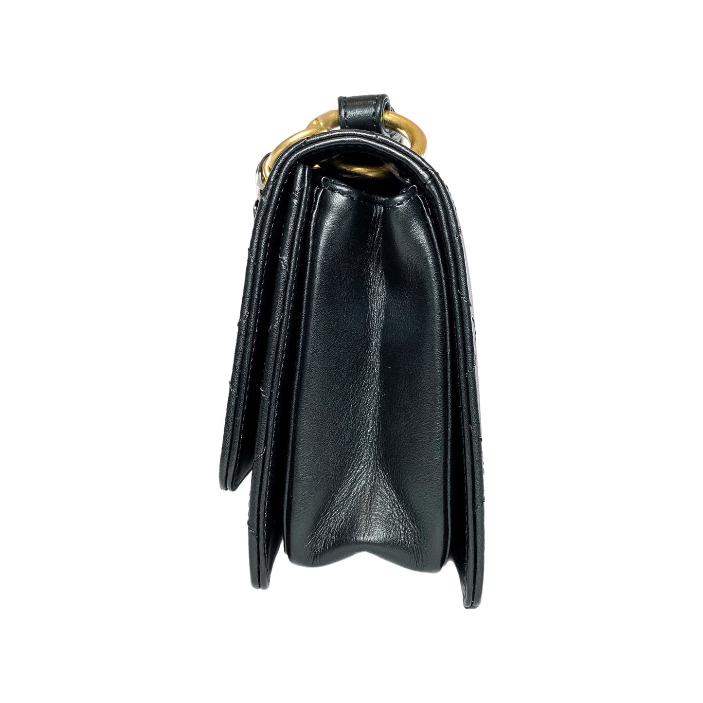 Chanel Black CC Chain Flap Shoulder Bag