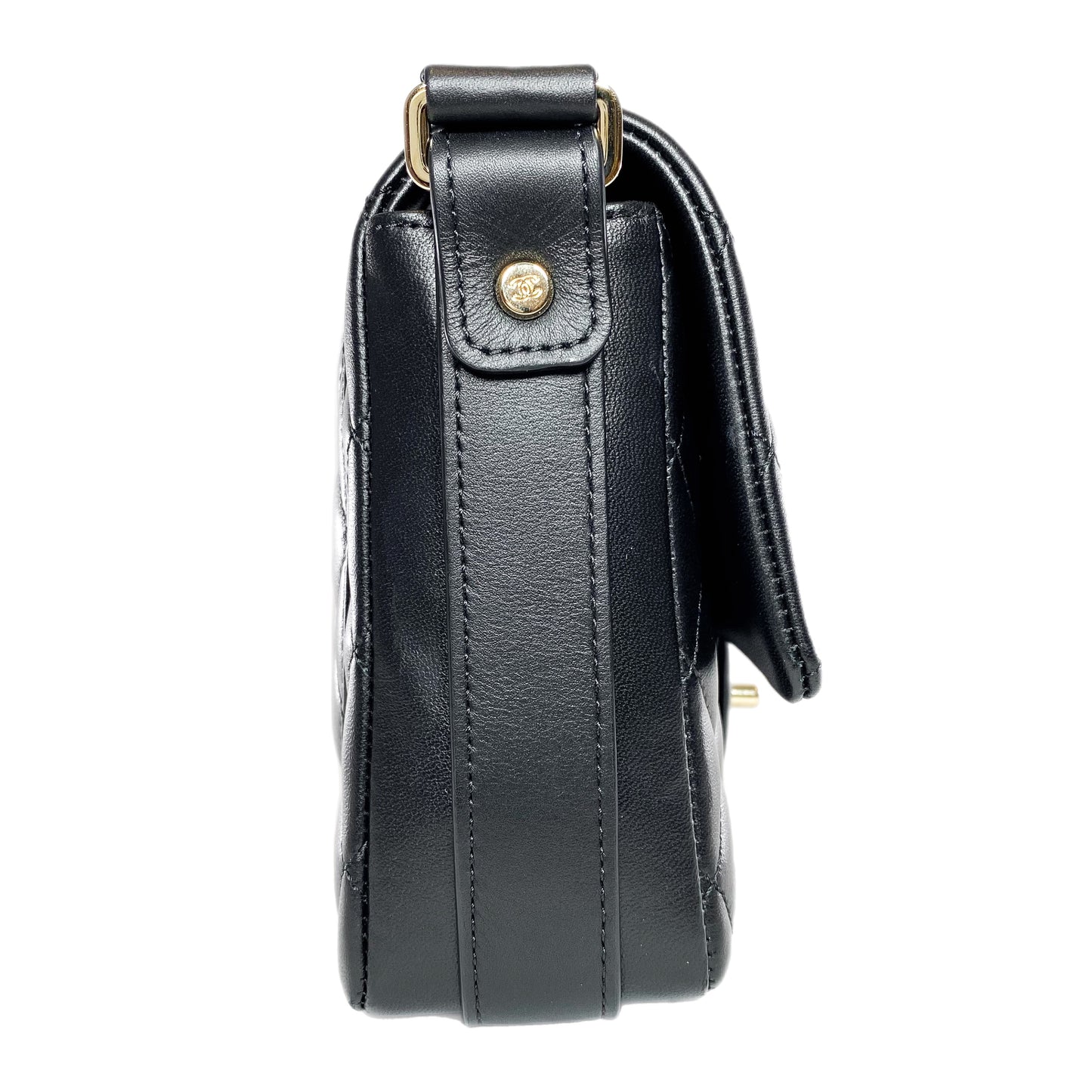 Chanel Black Quilted Bolero de Chanel Flap Bag