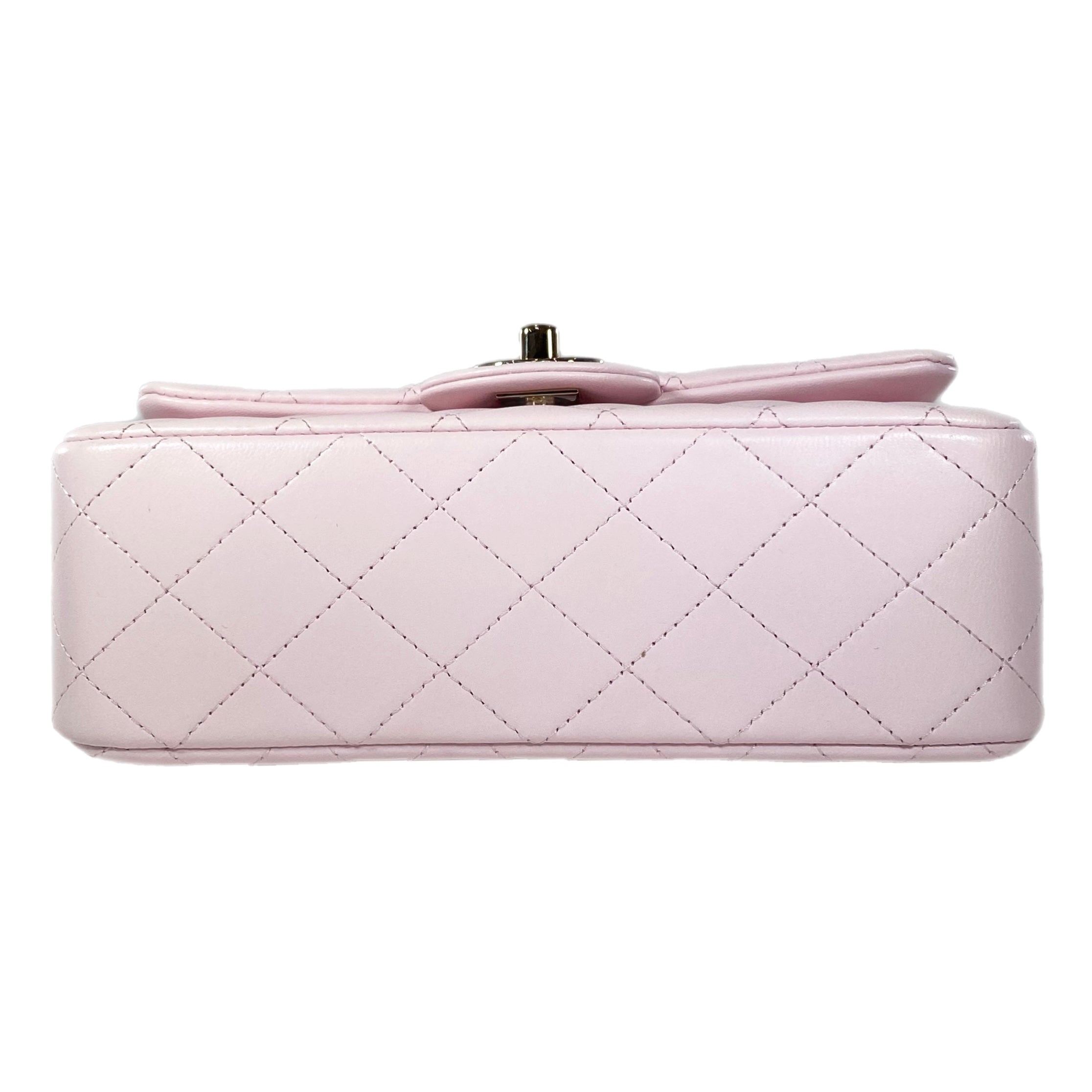 Chanel Light Pink Caviar Briefcase