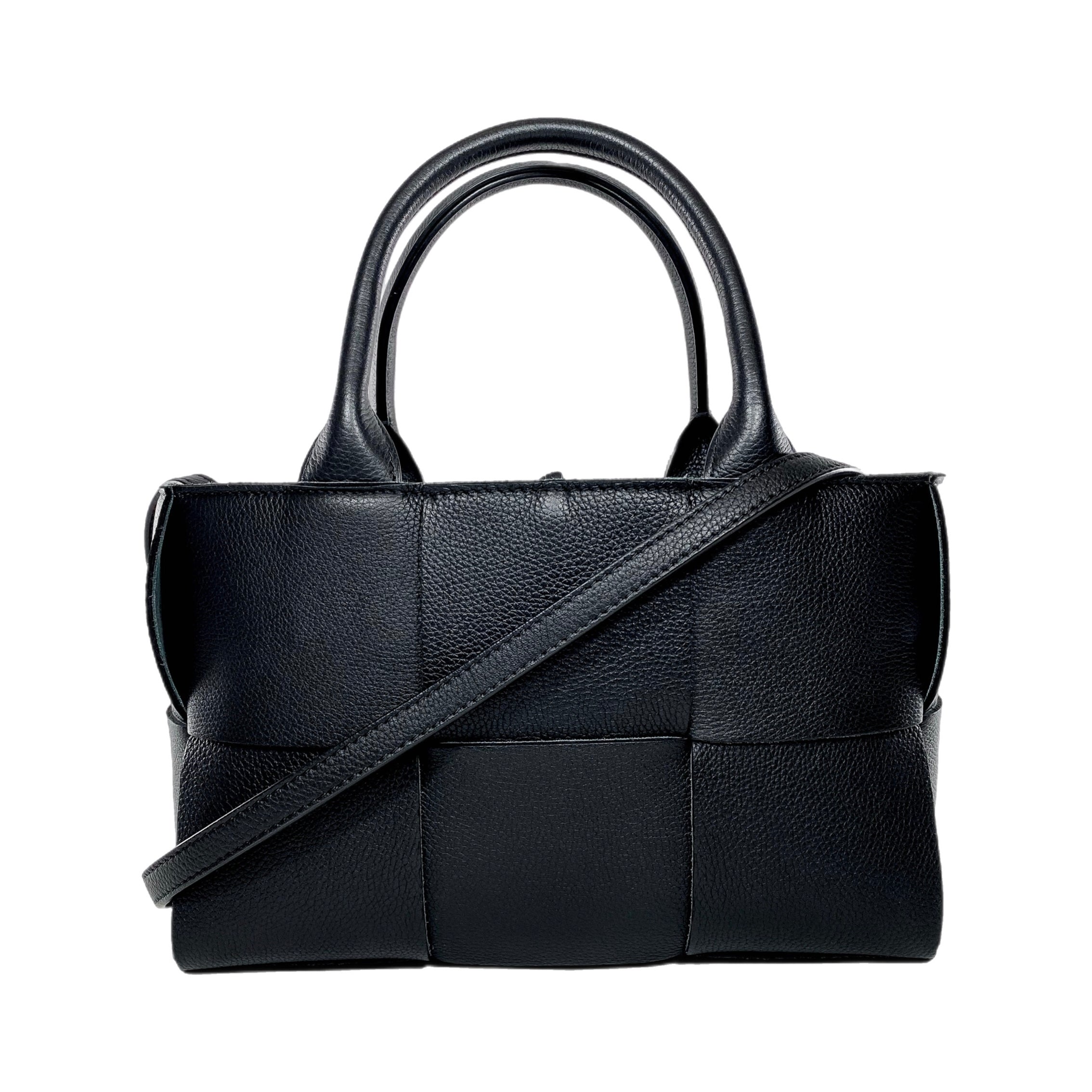 Bottega Veneta Black Mini Arco Tote Bag