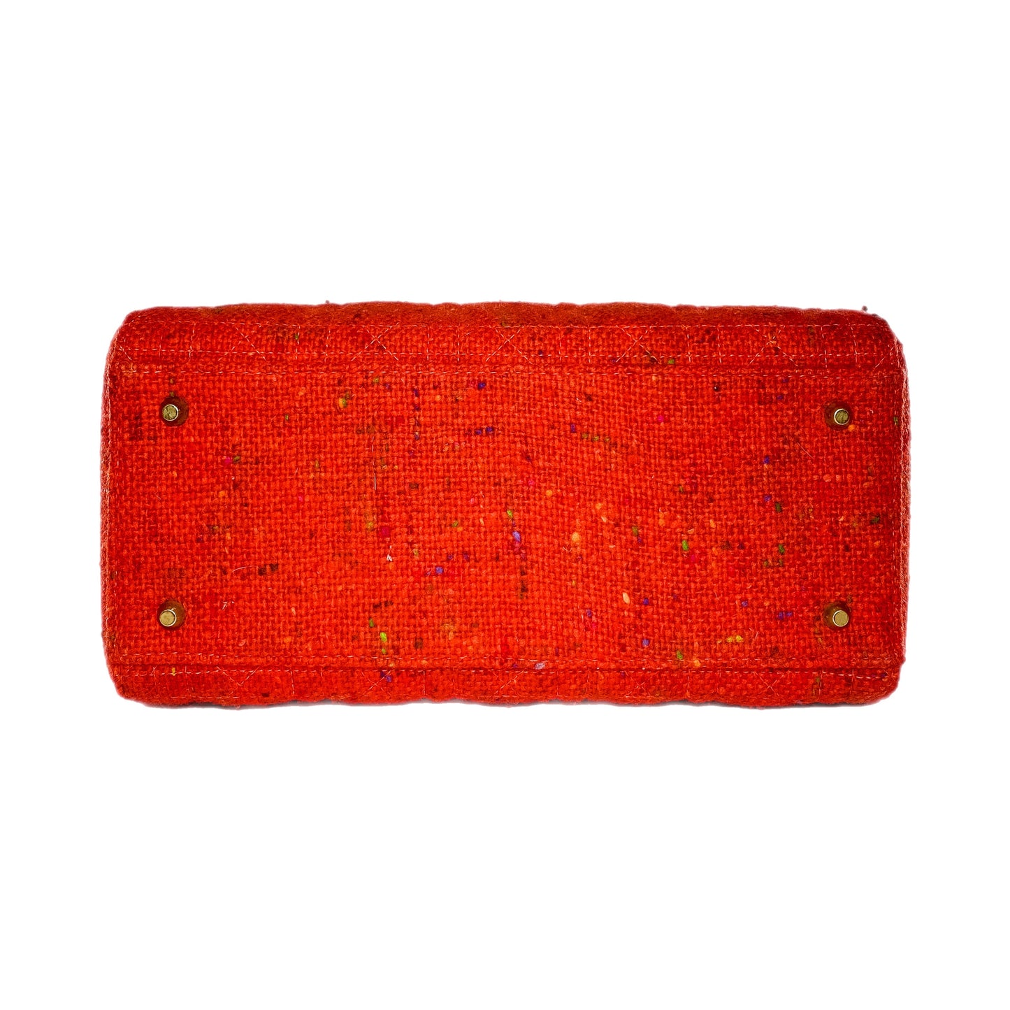 Dior Lady Dior Red Tweed Medium