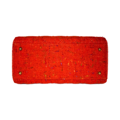 Dior Lady Dior Red Tweed Medium